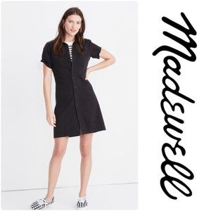 Madewell denim shirtdress in Lunar Wash